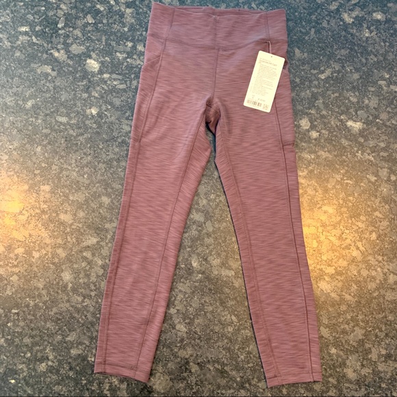 invigorate high rise heathered black currant 25” - Picture 3 of 8